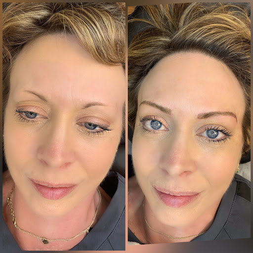 Explore mufc tattoo ideas, creative tattoo ideas in Peoria Heights, available at BeautiFULL Brows By Jen Microblading - Permanent Makeup Wild Honey Beauty Studio