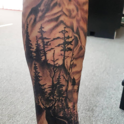 Explore ares god of war tattoo ideas, creative tattoo ideas in Vinton, available at Cherry Bomb Tattoo and piercing