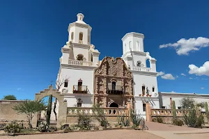 St. Francis de Xavier Catholic Church. (White Dove In Desert) image