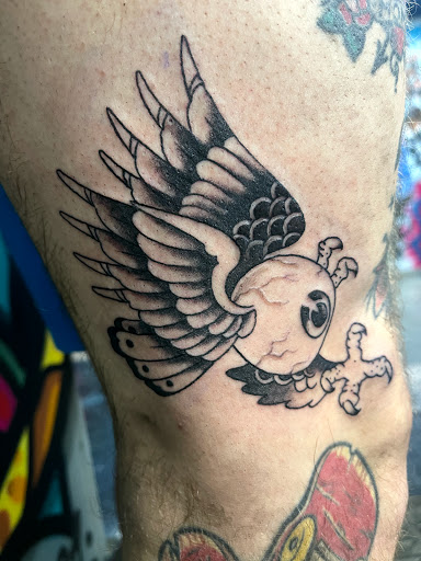 Explore faith tattoo ideas, creative tattoo ideas in Talbott, available at Alpha Tattoo co.