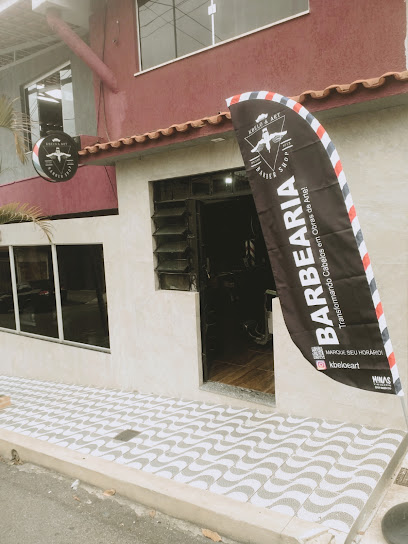 Logo da empresa - Barbearia Kbelo e Art