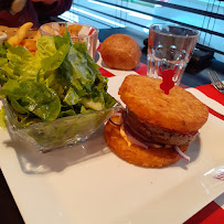 Hamburger végétarien du Restaurant à viande Restaurant La Boucherie à Aubière - n°1