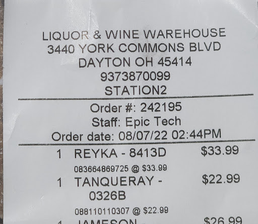 State Liquor Store «Liquor and Wine Warehouse», reviews and photos, 3440 York Commons Blvd, Dayton, OH 45414, USA