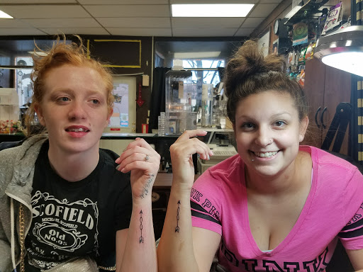 Explore cool ideas for sleeve tattoos, creative tattoo ideas in Lebanon, available at Erik Gwynns Beneath the Skin Tattooing & Piercing