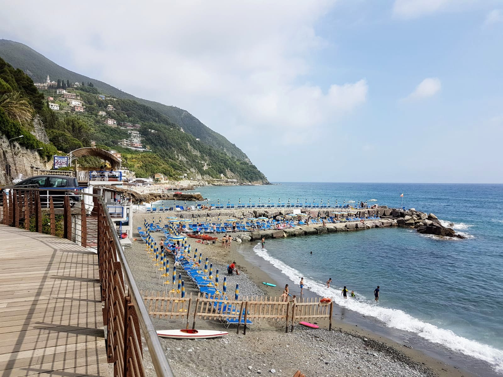 Foto af Moneglia beach II - populært sted blandt afslapningskendere