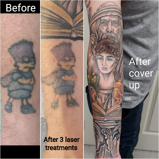 Explore ca tattoo ideas, creative tattoo ideas in Brighton, available at Valkyrie Tattoos