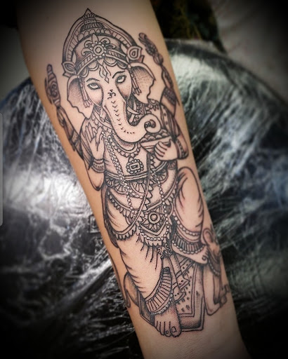 Explore letter e tattoo ideas, creative tattoo ideas in Ambler, available at Tattoo GalaxyAmbler Piercing & Custom Tattoos