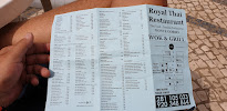 Restaurant thaï Royal Thai Restaurant à Monte Gordo (la carte)