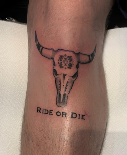 Tattoo Shop «Blood Moon Tattoo Gallery», reviews and photos, 101 N Main St #201, Mansfield, TX 76063, USA