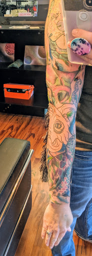 Explore mufc tattoo ideas, creative tattoo ideas in Belleville, available at Integrity Tattoos