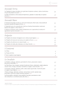 Restaurant italien Corso Dodici à Cagliari (la carte)