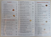 Menu / carte de Der Chinamann à Bad Marienberg