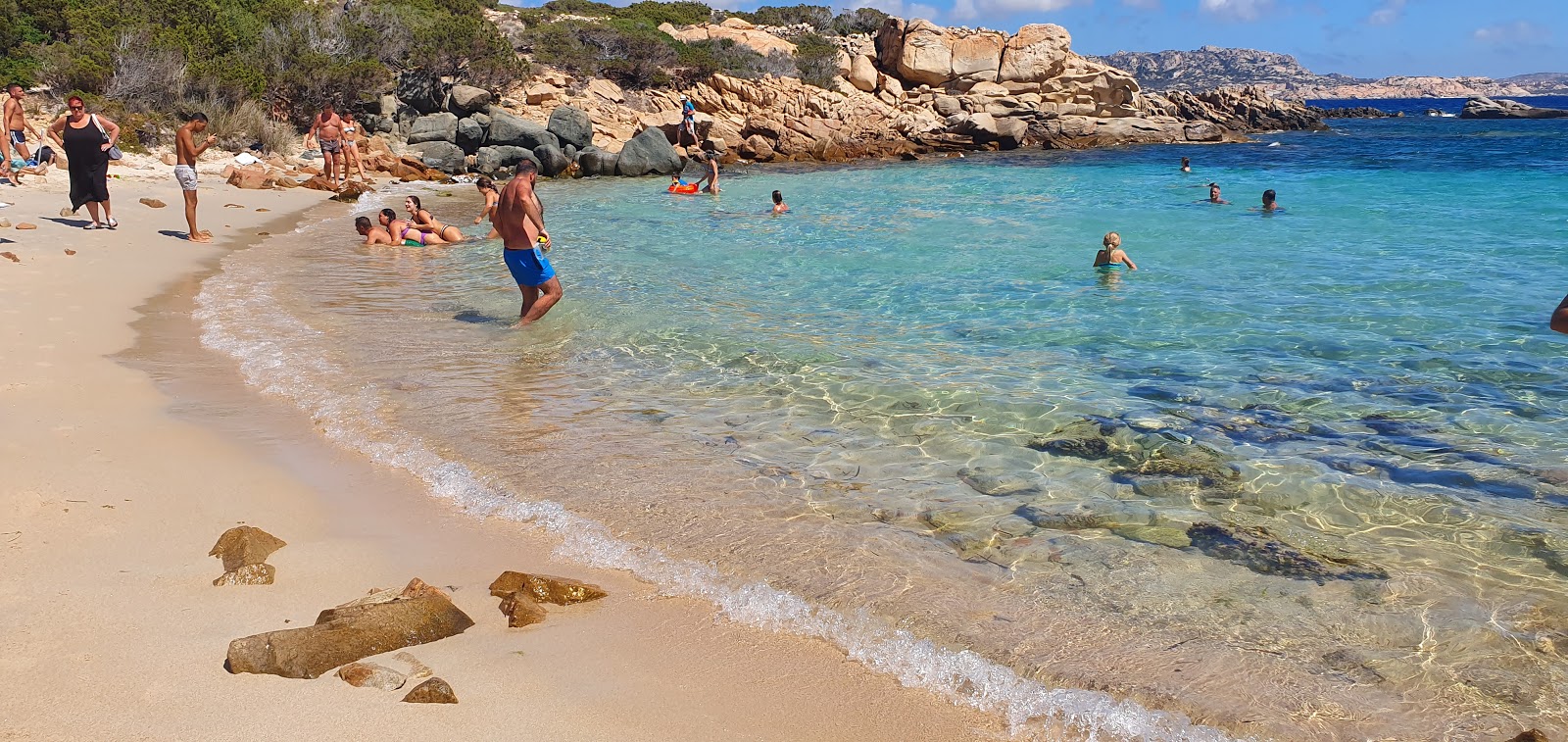 Photo of Spargi La Maddalena beach located in natural area