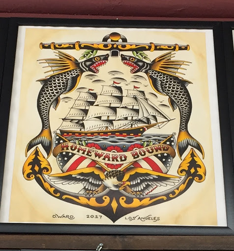 Tattoo Shop «High Seas Tattoo Parlor», reviews and photos, 7522 Melrose Ave, Los Angeles, CA 90046, USA