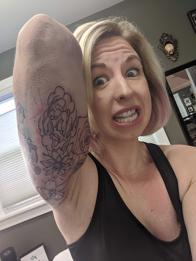 Explore backpiece tattoo ideas, creative tattoo ideas in Plymouth, available at North Main Tattoo Studio & Art Gallery