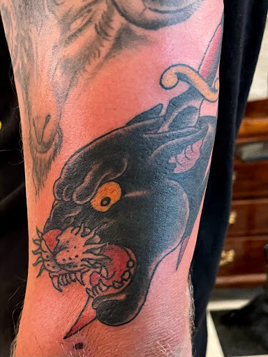 Explore michigan wolverines tattoo ideas, creative tattoo ideas in Black River Falls, available at Black River Tattoo