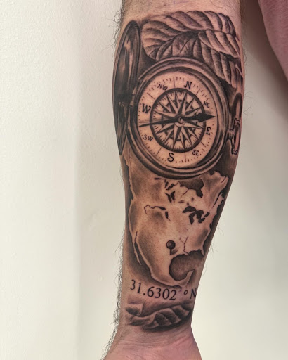 Explore pennywise tattoo ideas, creative tattoo ideas in Hutto, available at Upside Tattoo