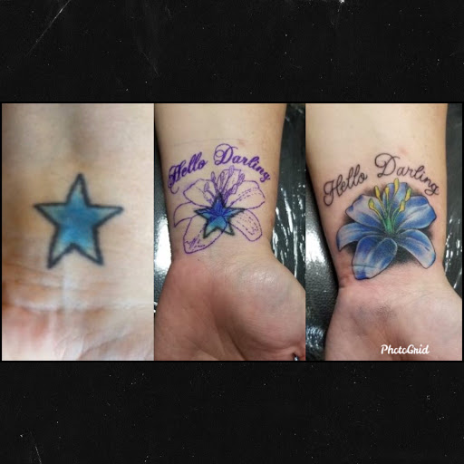 Explore female throat tattoo ideas, creative tattoo ideas in Keyport, available at Taboo Tattoos