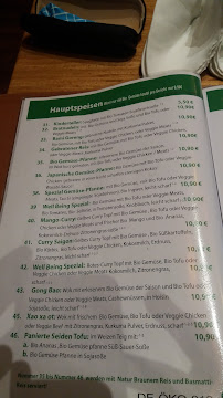 Well Being à Cologne menu