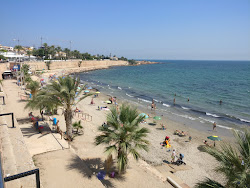 Foto van Playa Punta Prima en de nederzetting