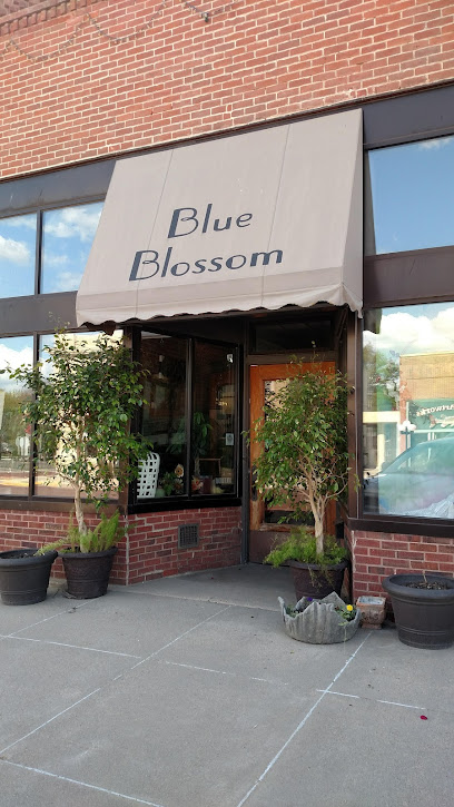 Blue Blossom Floral