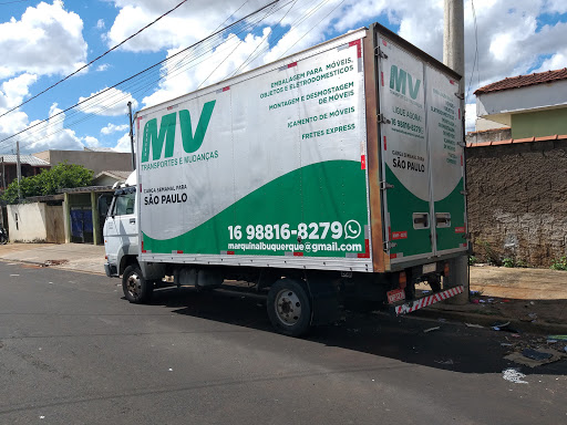 Logo da empresa - MvTransportes e Mudanças