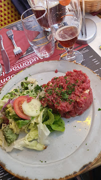 Steak tartare du Restaurant français Brasserie Audomaroise à Saint-Omer - n°7