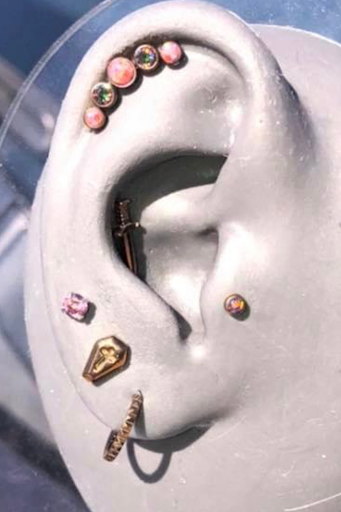 Explore broken heart tattoo ideas, creative tattoo ideas in Kirksville, available at Properly Pierced