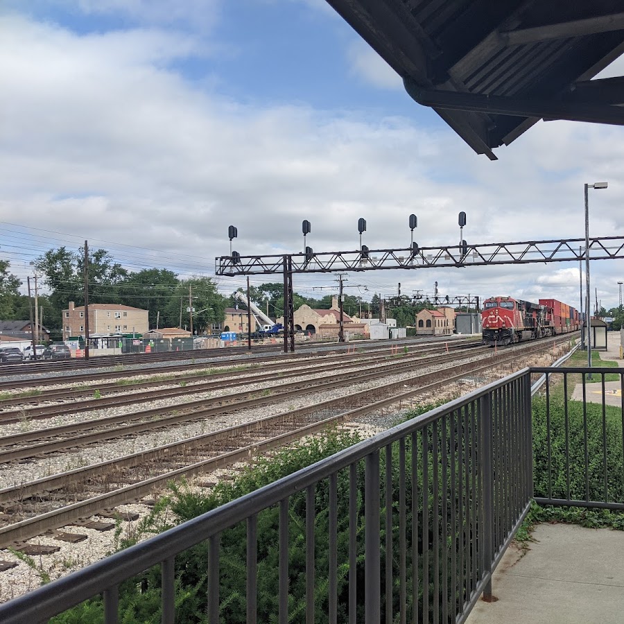 Homewood Railroad Viewing Platform