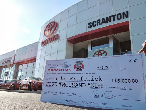 Car Dealer «Toyota of Scranton», reviews and photos, 3400 N Main Ave, Scranton, PA 18508, USA