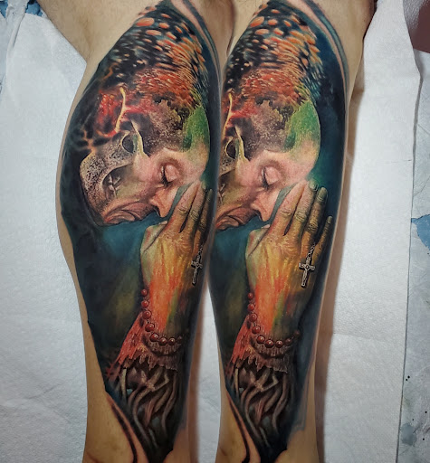 Explore silent hill tattoo ideas, creative tattoo ideas in Pueblo, available at Spellbound Electric Tattoos