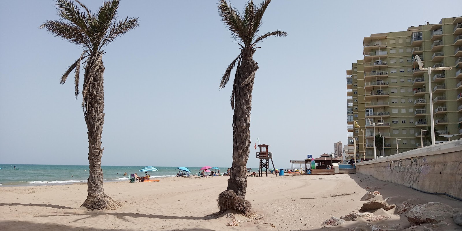 Platja del Mareny de Barraquetes'in fotoğrafı ve yerleşim