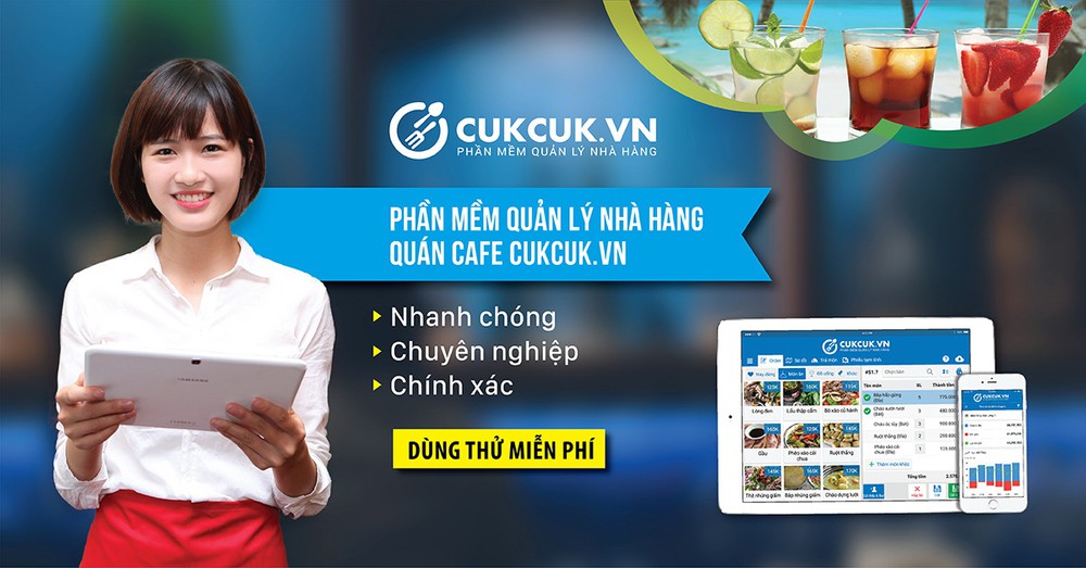 MISA CUKCUK - Phần Mềm Quản Lý Nhà Hàng, Quán Cafe - Phâ