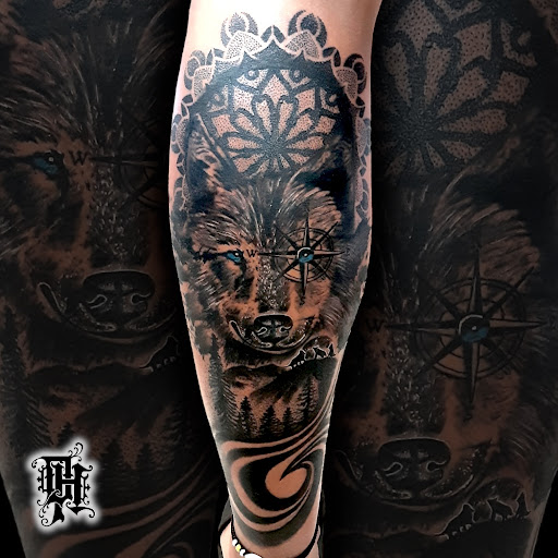 Logo da empresa - Danihell Tattoo Studio