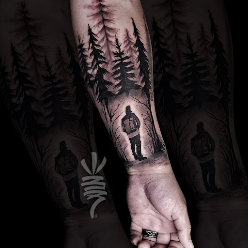 Explore cute frog tattoo ideas, creative tattoo ideas in Canoga Park, available at Nathans Tattoos and Piercings