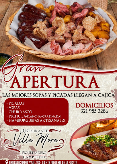 Restaurante Piqueteadero Villa Mora