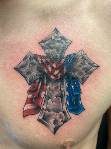 Explore simple owl tattoo ideas, creative tattoo ideas in Holly Ridge, available at Evolution Tattoo Studio