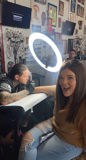 Explore racing tattoo ideas, creative tattoo ideas in Kissimmee, available at Fallen Heroes Tattoo & Piercing (Florida)