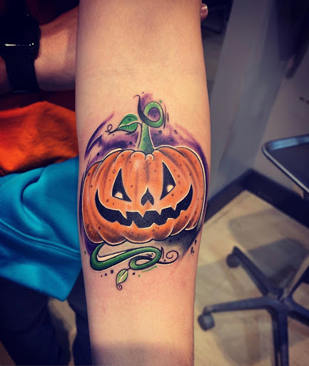 Explore chandelier tattoo ideas, creative tattoo ideas in Fort Wayne, available at Grade A Tattoos and Body Piercing