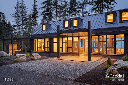 Lindal Cedar Homes independently distributed by Fine Point Cedar Homes;
