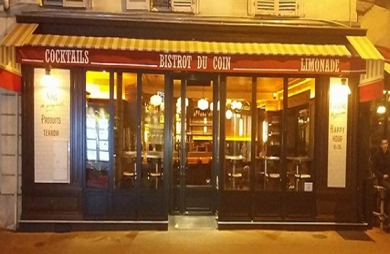 Restaurant brasserie Bistrot du coin à Levallois-Perret