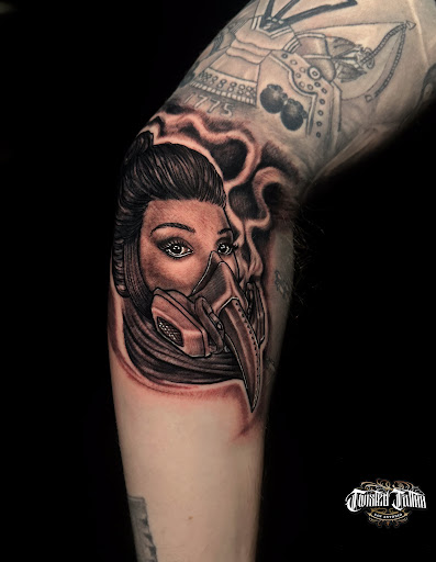 Explore batman tattoo ideas, creative tattoo ideas in San Antonio, available at Twisted Tattoo
