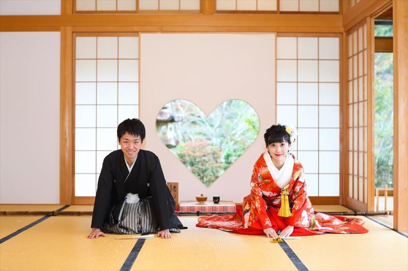 神社結婚式 三々九度 京都本店