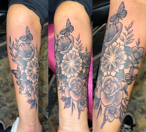 Explore reading tattoo ideas, creative tattoo ideas in Fort Dodge, available at Crave Tattoo