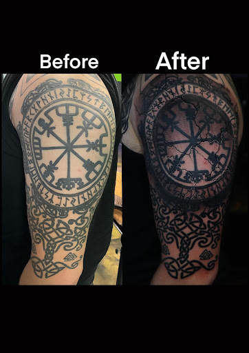 Explore small line work tattoo ideas, creative tattoo ideas in Ogden, available at Savage Tattoo Shop