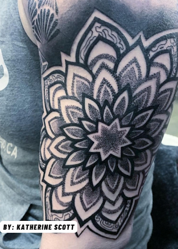 Explore dexter tattoo ideas, creative tattoo ideas in San Diego, available at The Chrome Lady Tattoo