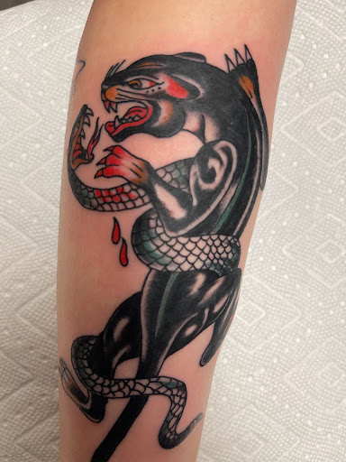 Explore men's side neck tattoo ideas, creative tattoo ideas in Concord, available at Sterling Tattoo Club