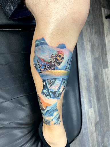 Explore inner bicep tattoo cover up ideas, creative tattoo ideas in Oviedo, available at Fine Ink Studios Tattoos