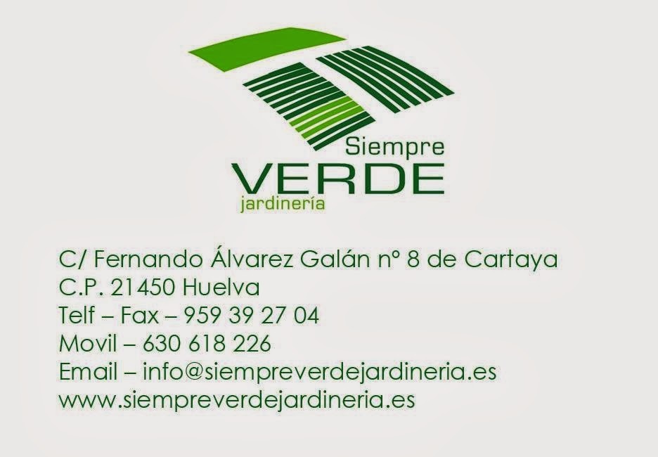 Siempre Verde - Jardinería Mantenimiento Piscinas Huelva