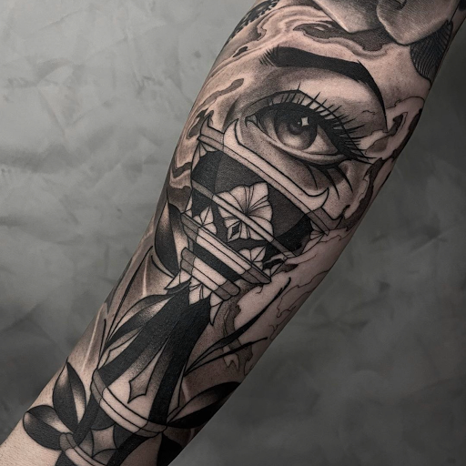 Explore aquaman tattoo ideas, creative tattoo ideas in Hollywood, available at Sacred Eye Tattoos